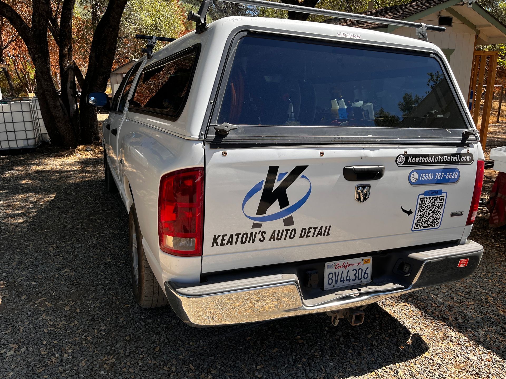 Our mobile detailing vehicle and setup 